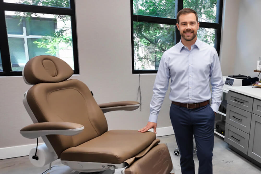 Hans Wychgram discussing Beauty Refined franchise