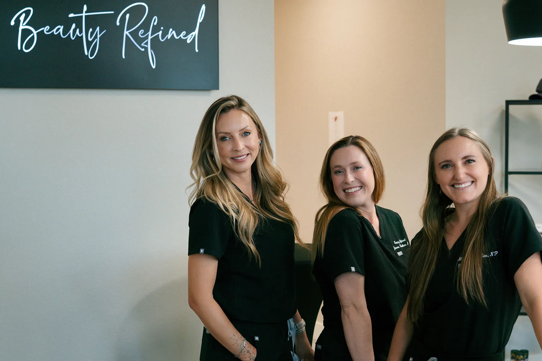 Medical spa franchise support team